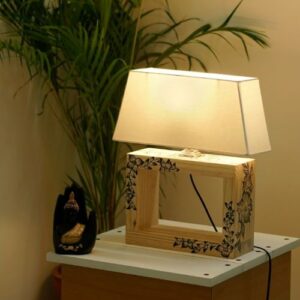 wooden lamp